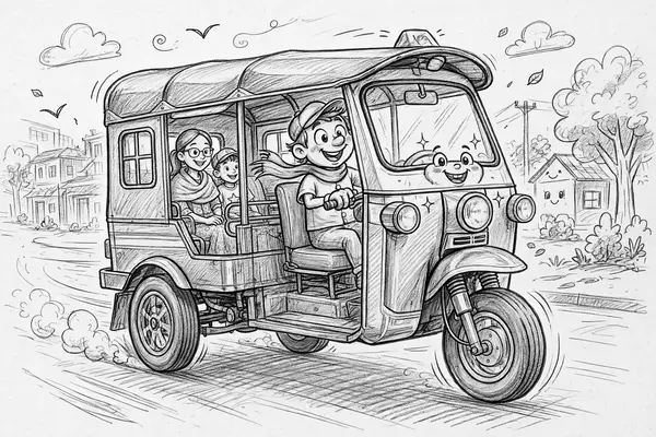 Xiniali tuktuk